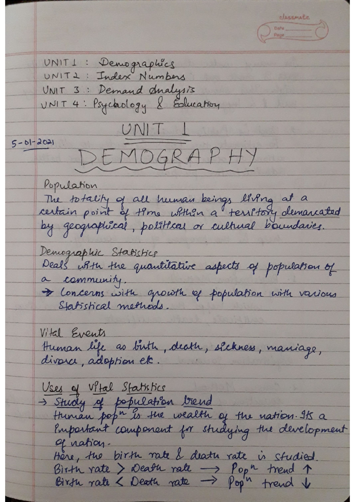 Applied Statistics Lecture Notes - MJ Course - Studocu