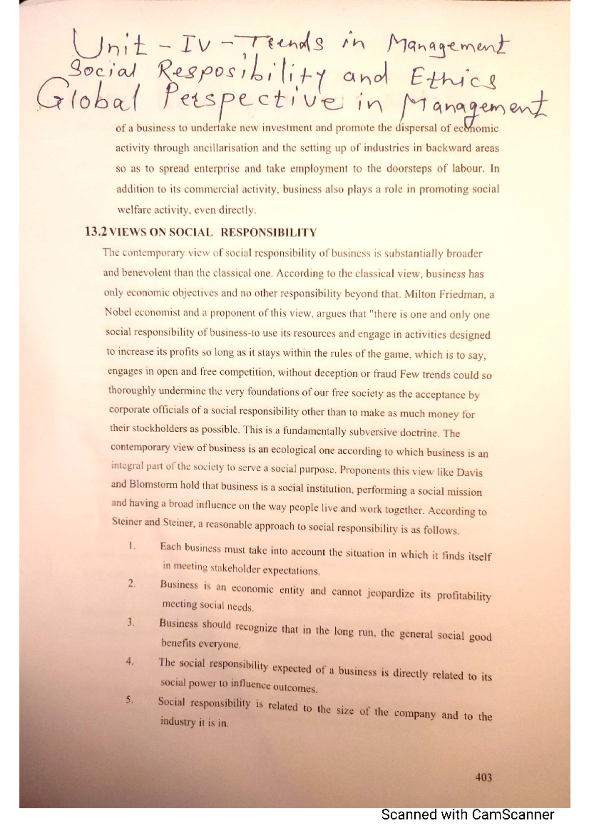 BBA -I Unit -IV Notes - Ggvjdjdjdjdkdneb hi nahi tr direct - business ...