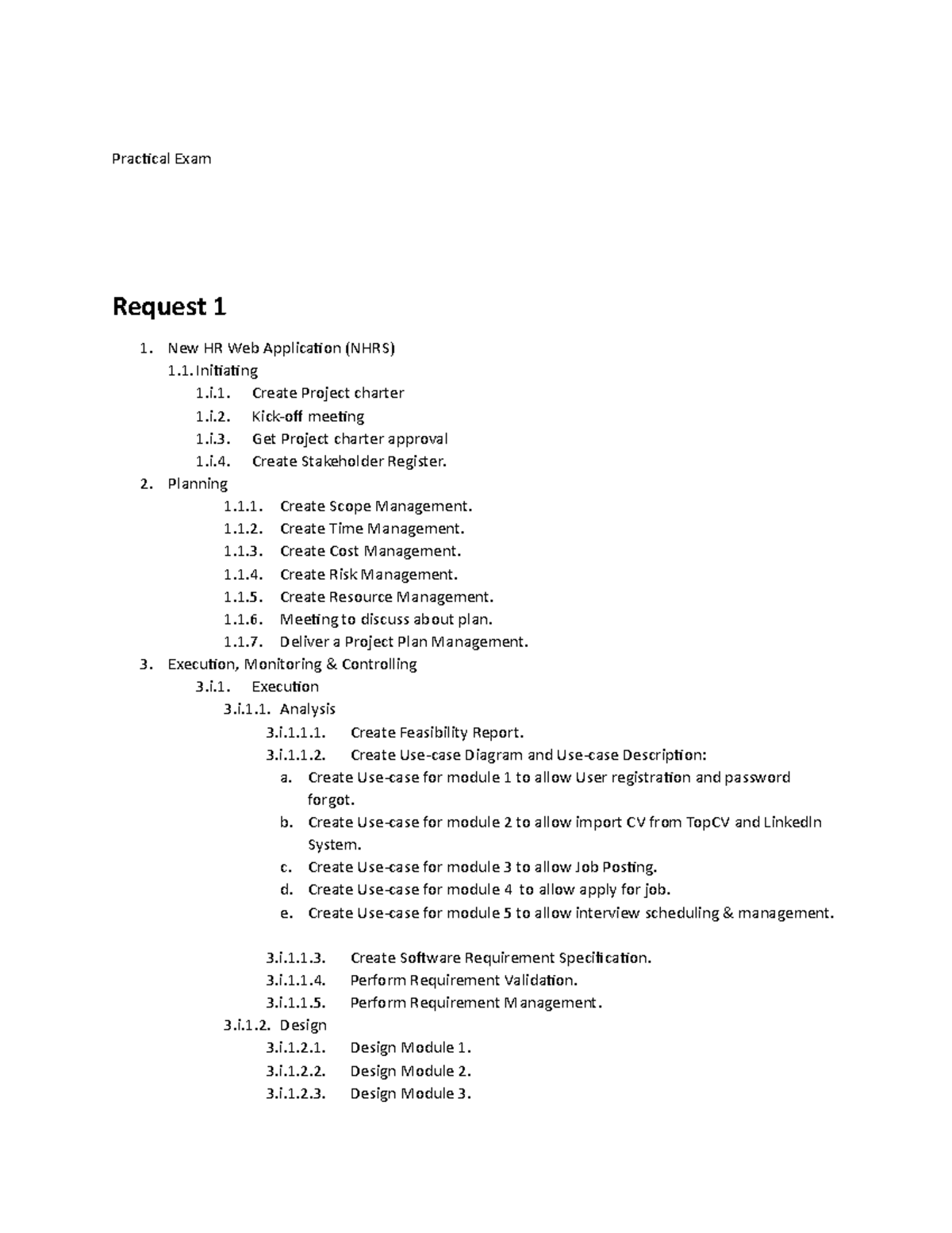 Practical Exam Quocnta SE141044 - Practical Exam Request 1 New HR Web ...