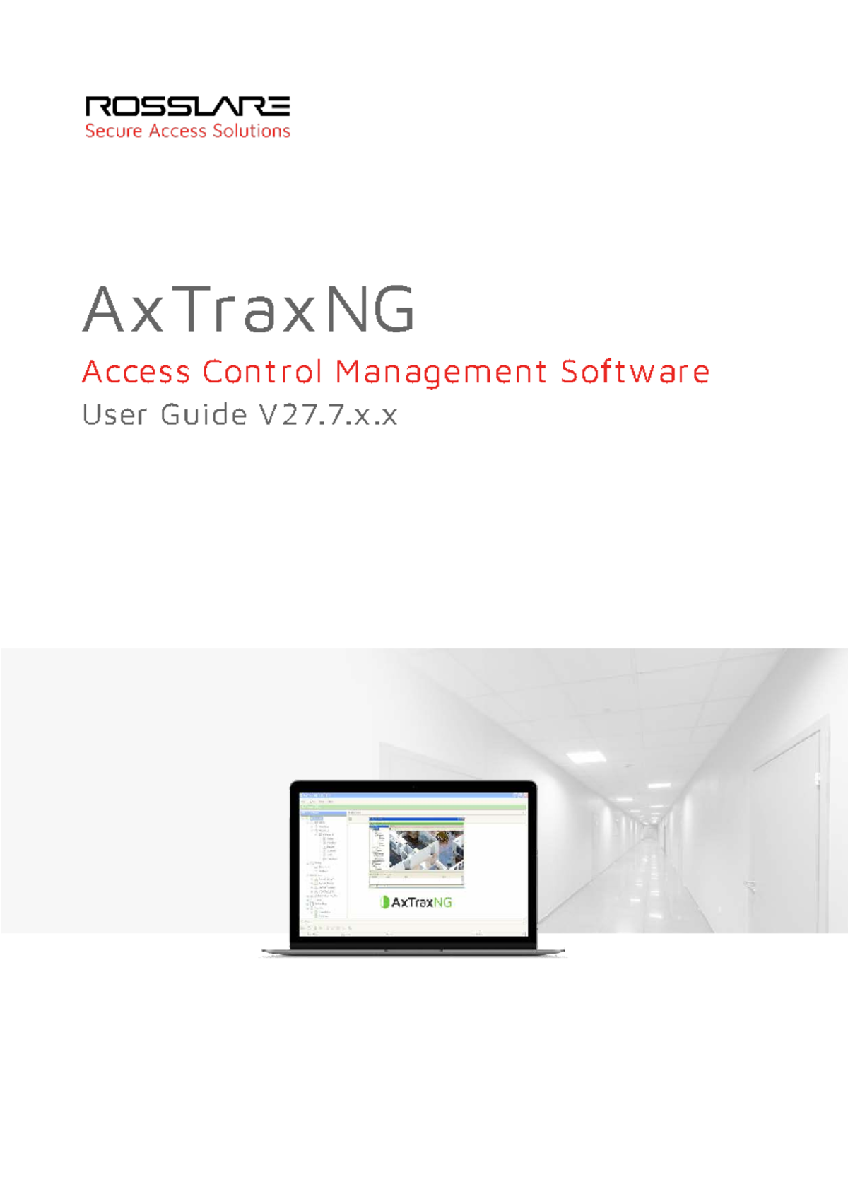 AxTraxNG V27.7.x.x User Guide: Access Control Management Manual - Studocu