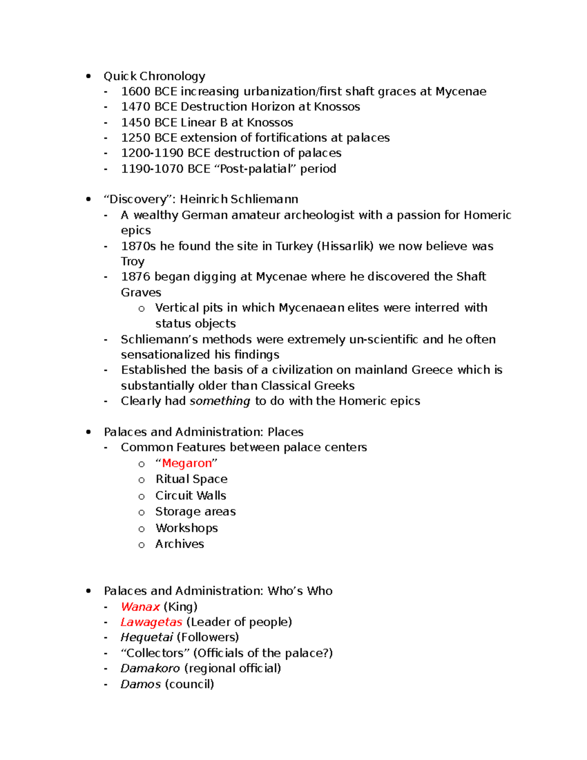 Mycenaean Civilization Overview: History, Administration, and Scripts ...