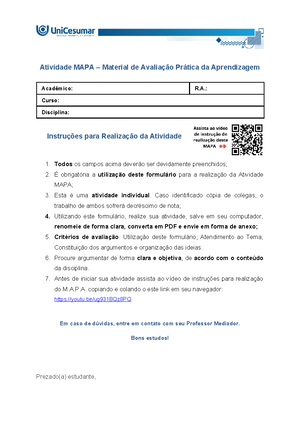 [Solved] Exemplos de vida que podemos abordar em sala de aula Exemplo ...