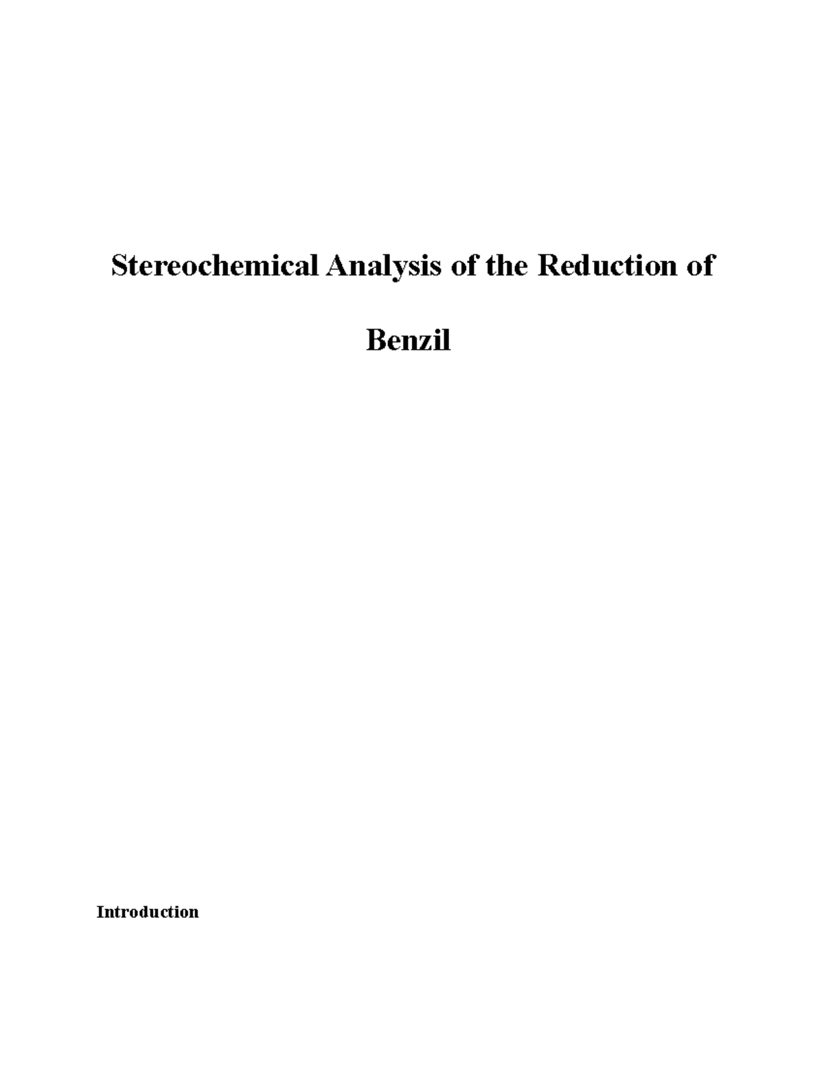 Recrystallization and Melting Point Analysis for STEMBLE Task 2 - Studocu