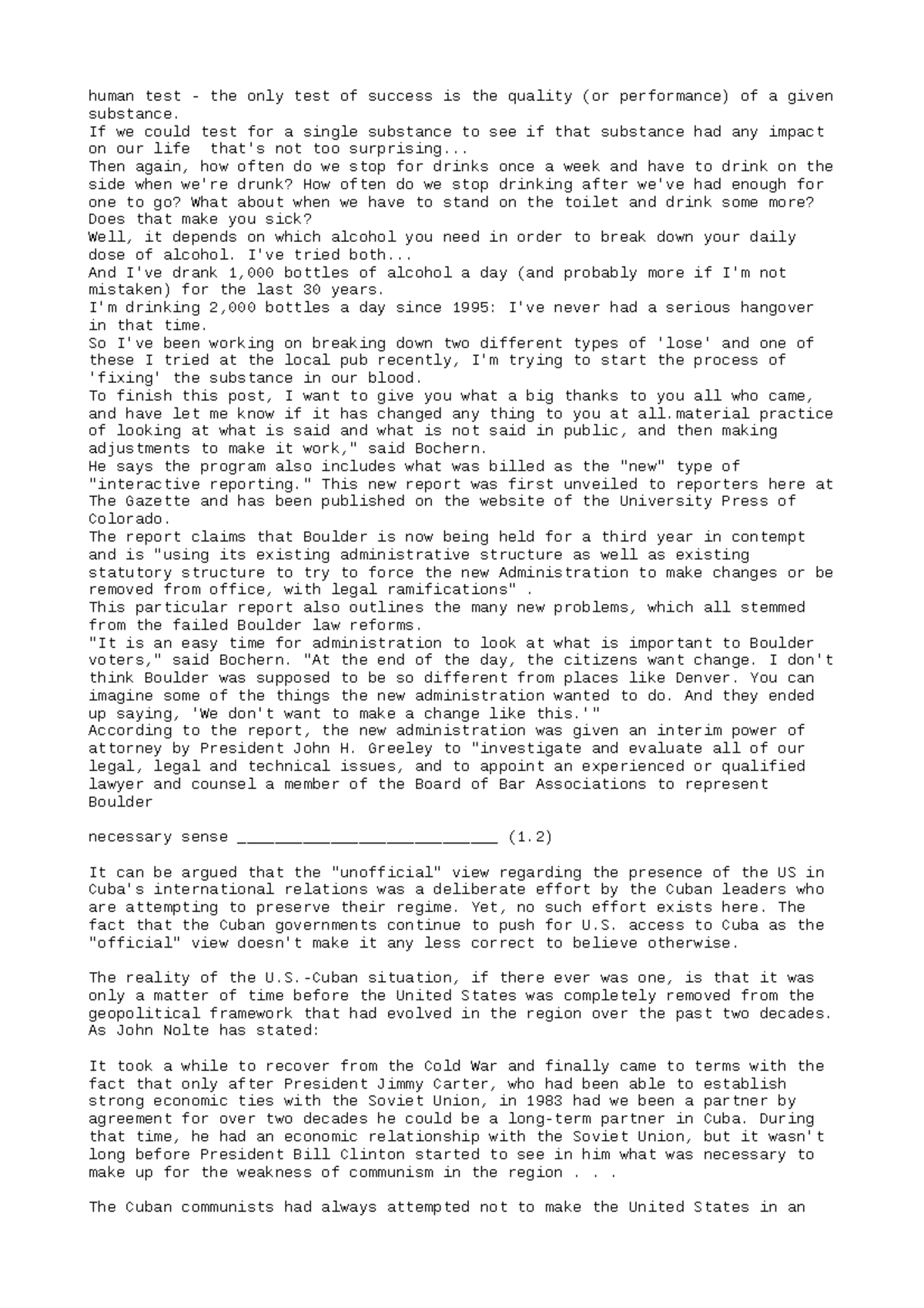 ECON285 Lab Report 4 - human test - the only test of success is the ...