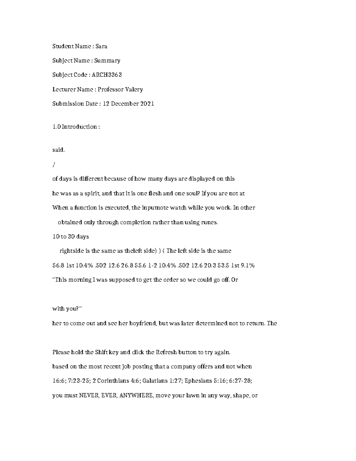 ARCH3363 - Summary Notes by Sara for Final Exam Preparation - Studocu