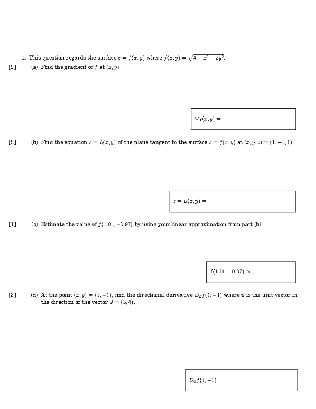 MATH 155 D400, Spring 2023 Midterm 2 study guide and solutions - Studocu