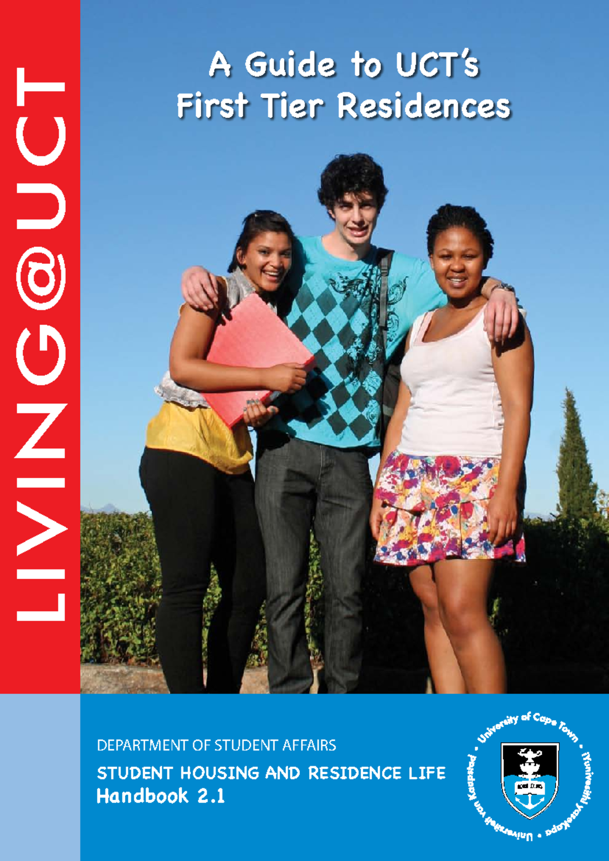 T1 Handbook recommend use of the book - LIVING@UCT DEPARTMENT OF ...