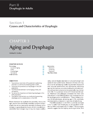Comprehensive Overview of Dysphagia Management and Implications ...