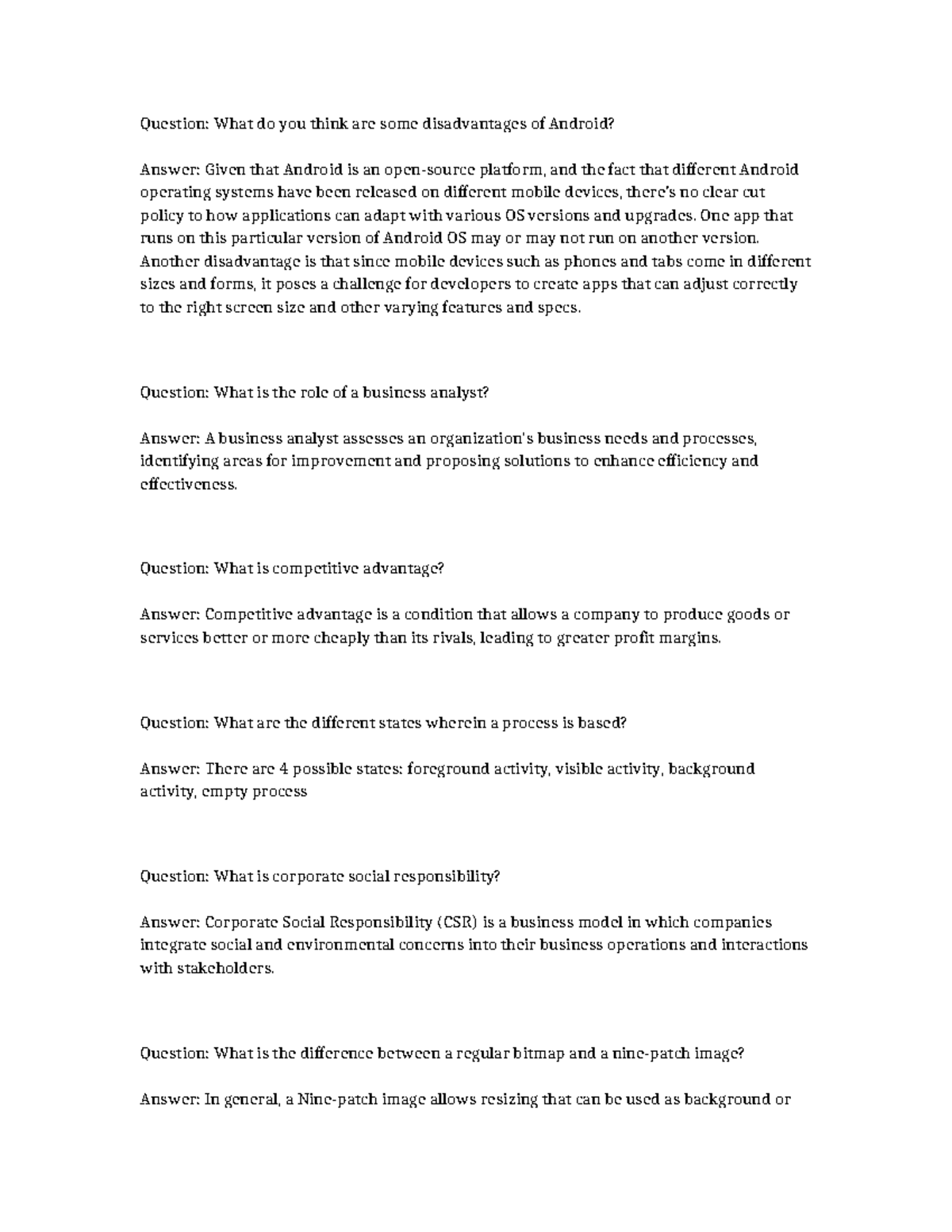 Bolitho Consideration: Analyzing Android Disadvantages and Business ...