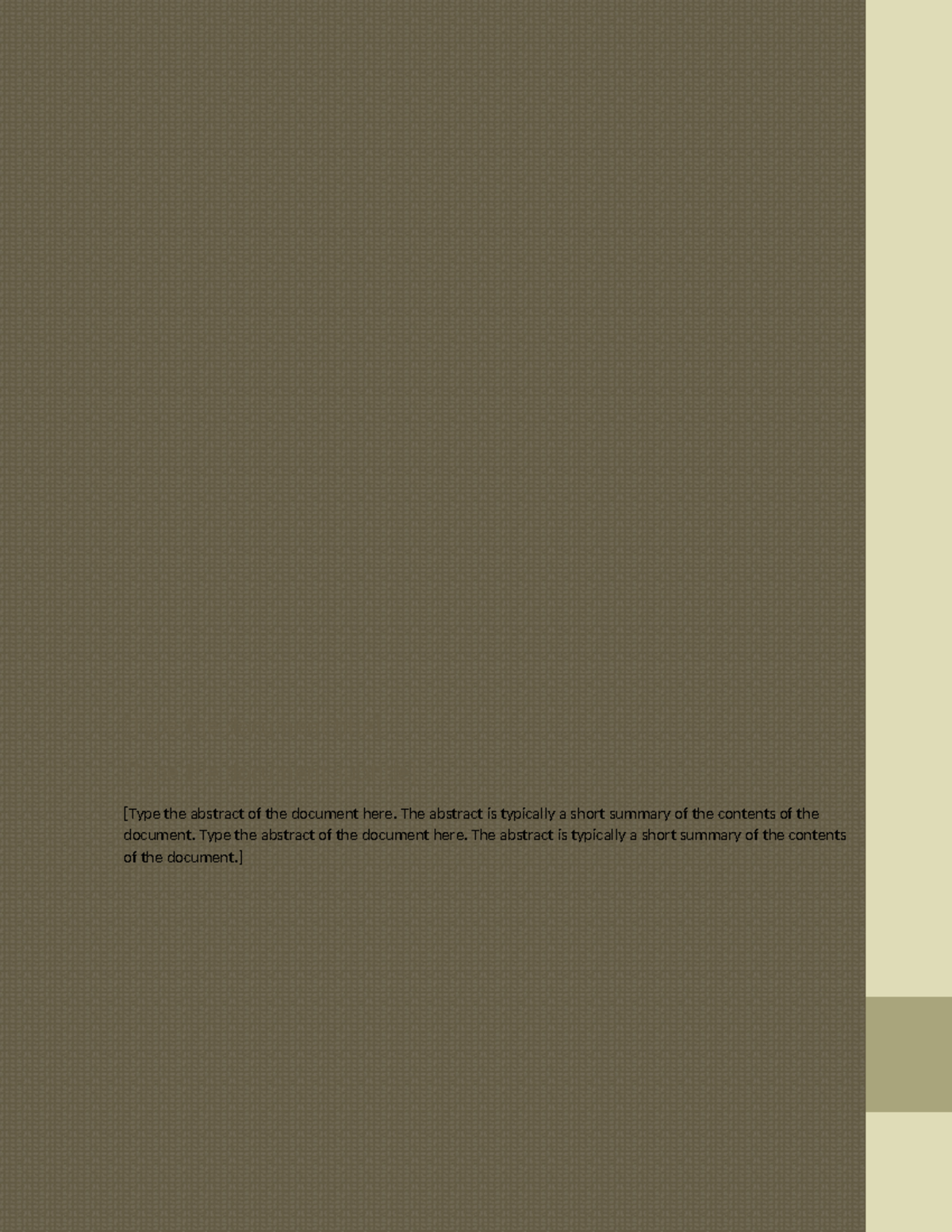 Type the document title - [Type the document title] [Type the document ...