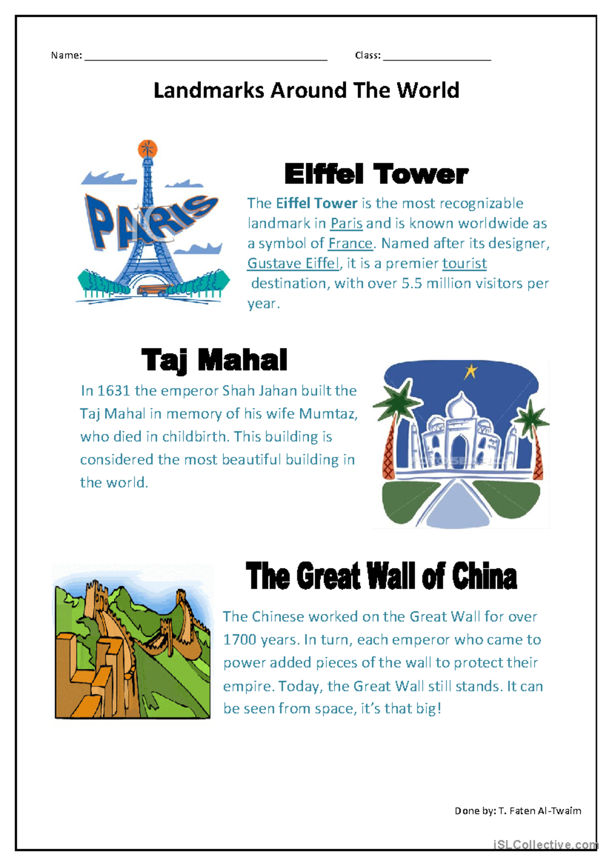 Famous Global Landmarks: Overview & Significance of Icons - Studocu