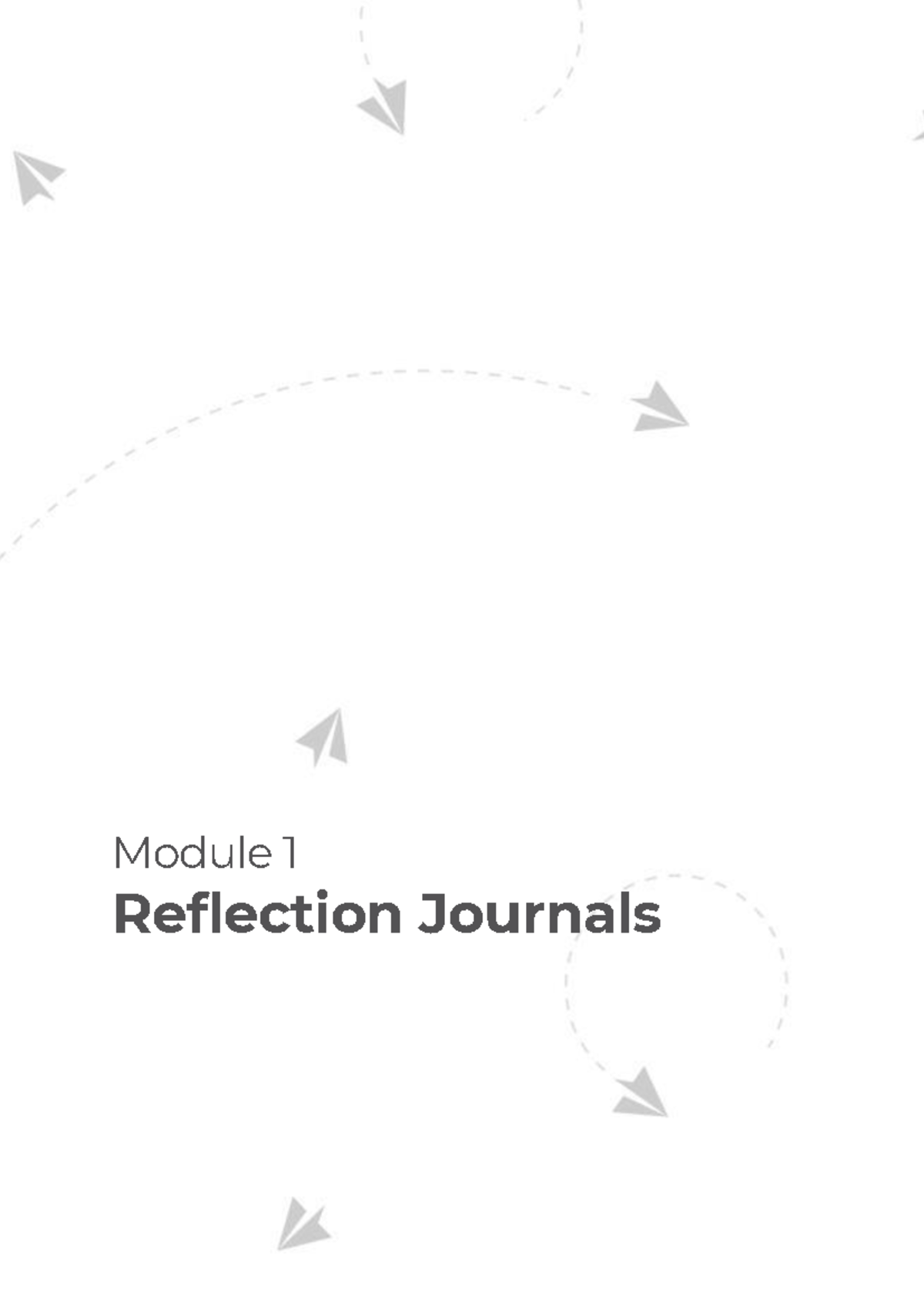 Uashvpq 3mxdod 8at hqpfu 0pghu9y0wda-module+1+reflection+journal+1 - 0 ...