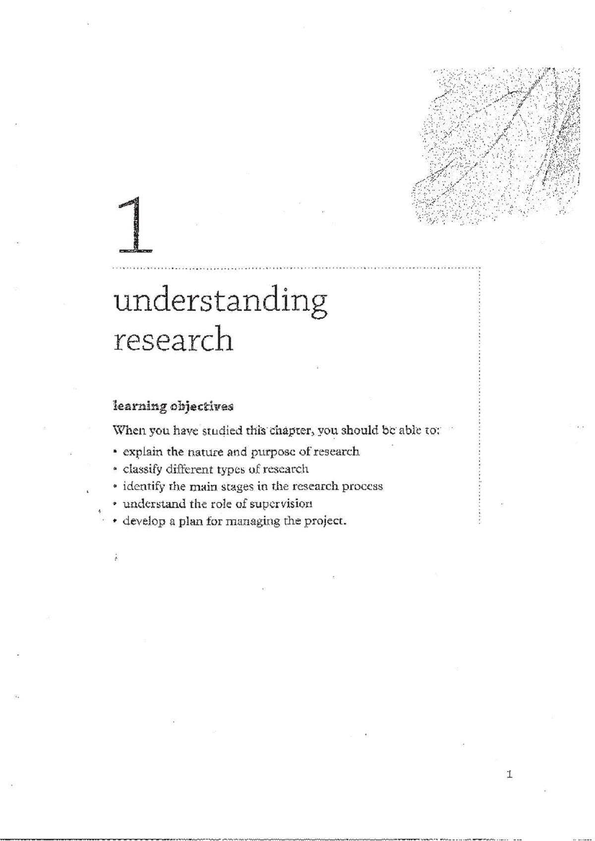 SRM-Chapter 1-Understanding research - Bài tập Cơ Nhiệt - Studocu