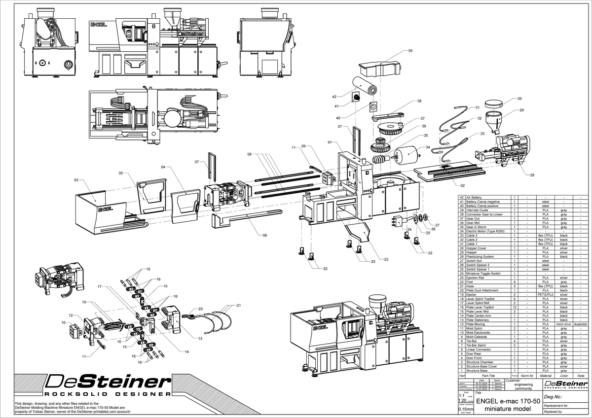 ENG 39 42 Miniature ENGEL Model Design & Assembly Guide - Studocu