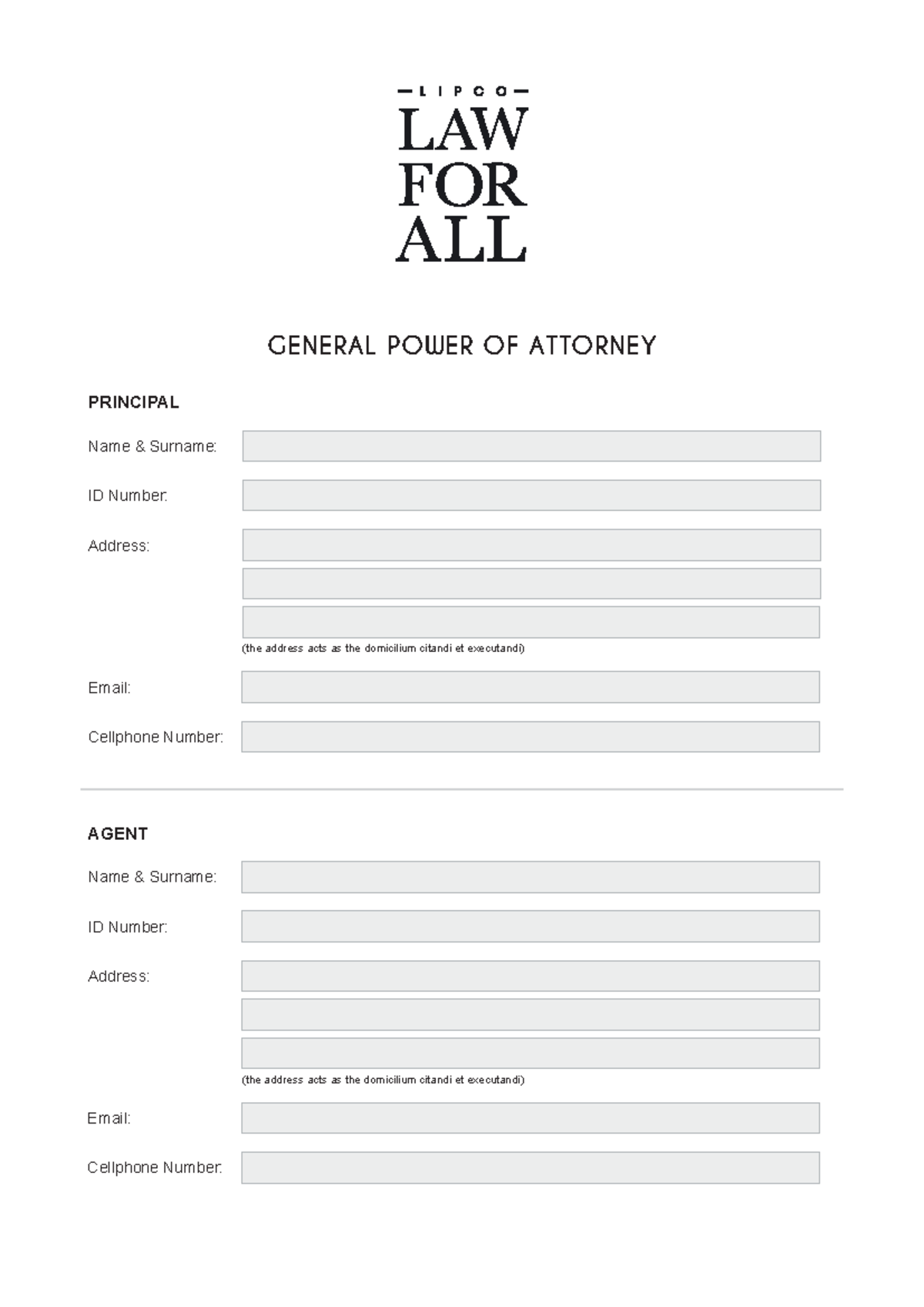 General Power of Attorney Template - Legal Practice Guide - Studocu