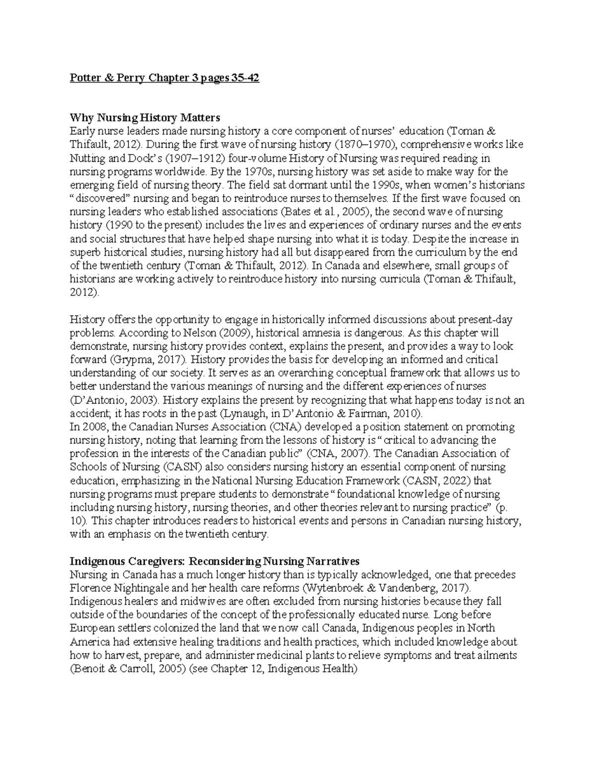 Module+2+Chapter+3 - Professional development - Potter & Perry Chapter ...