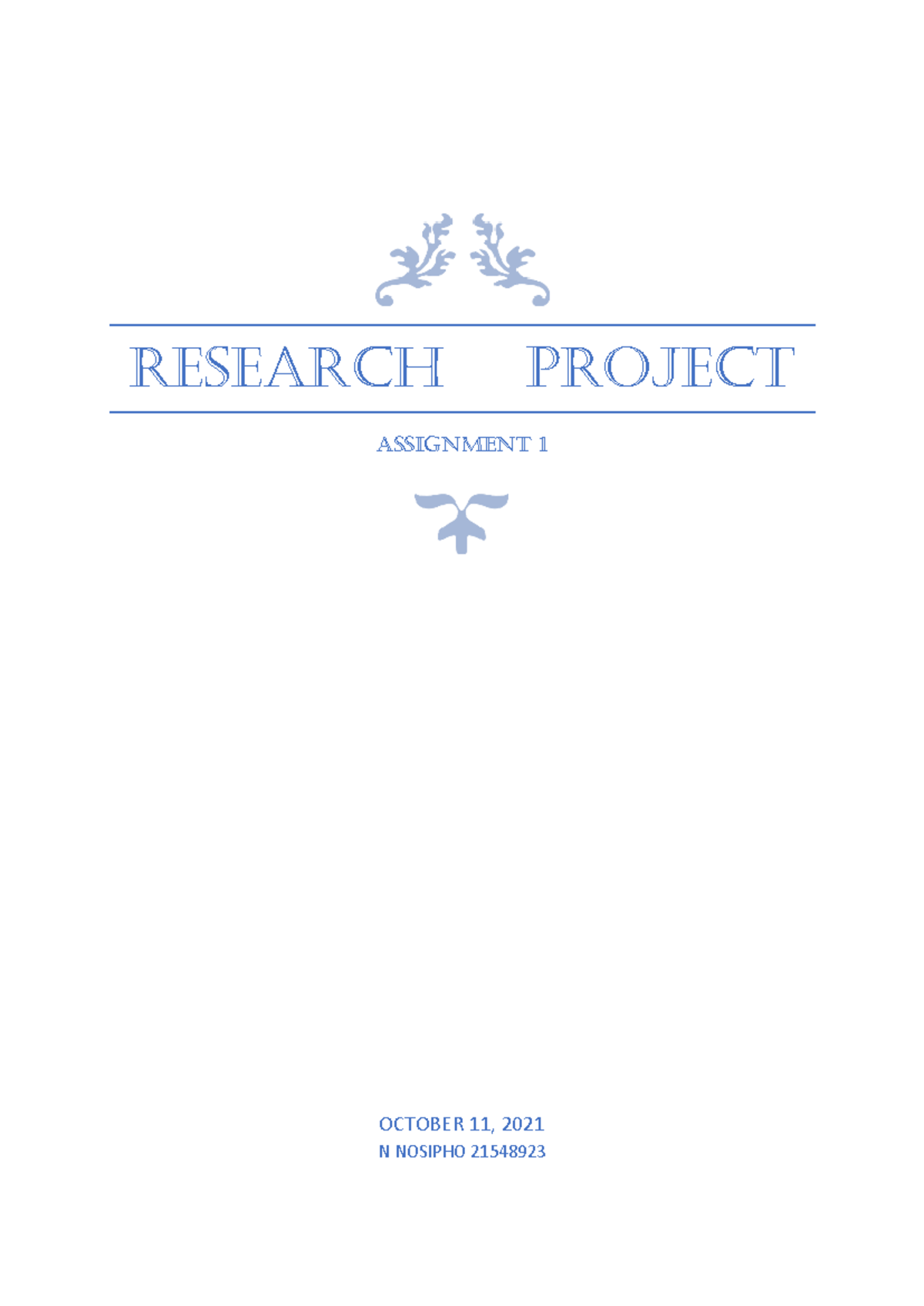 CSTN101 Assignment 1 Research Project on Gender Inequality Insights ...