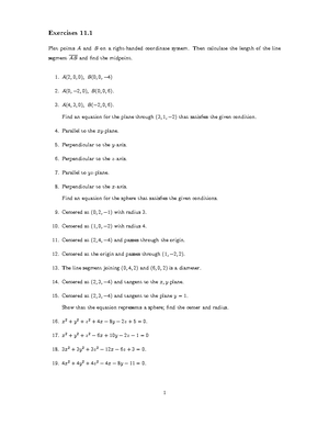 Multivariable Calculus: Chain Rule and Applications Lecture Notes - Studocu