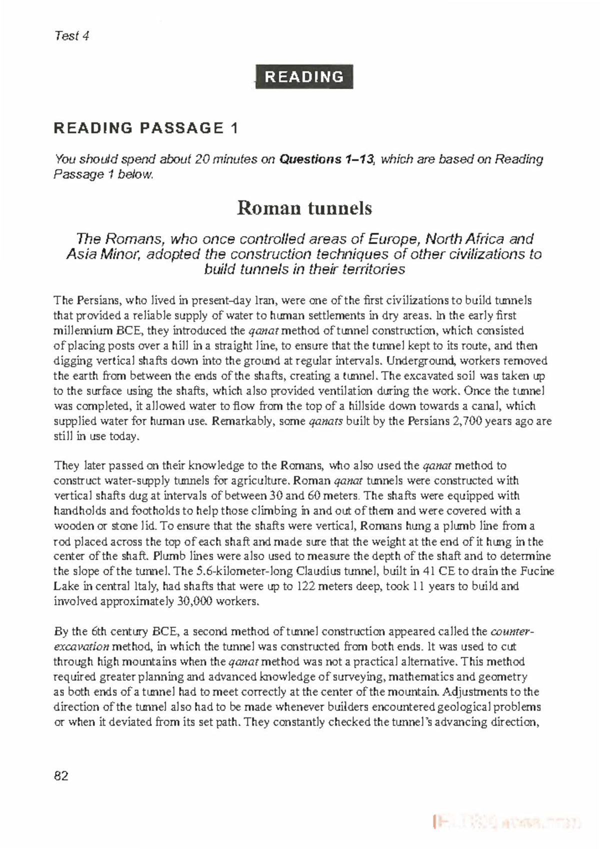 Test 4 Reading Passage Analysis and Insights - Studocu