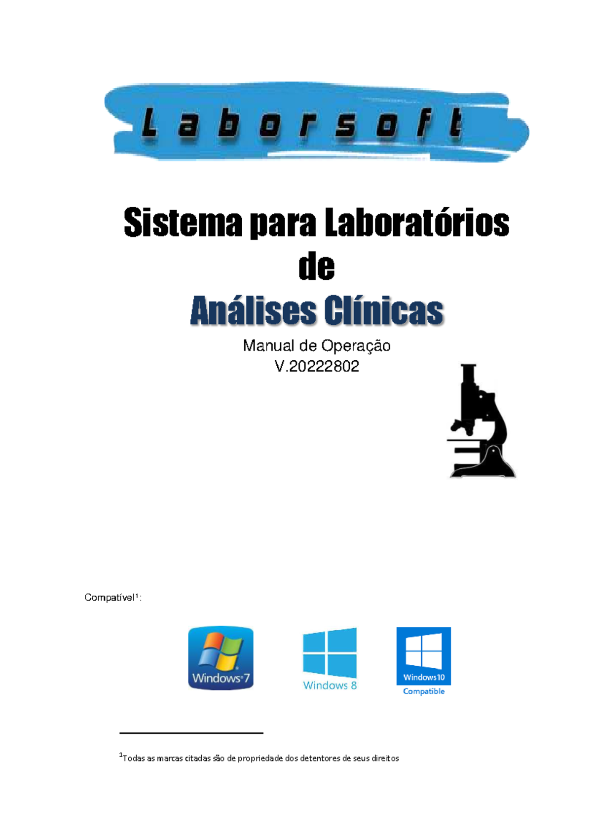 Manual de Operação do Sistema Laborsoft para Análises Clínicas - Studocu