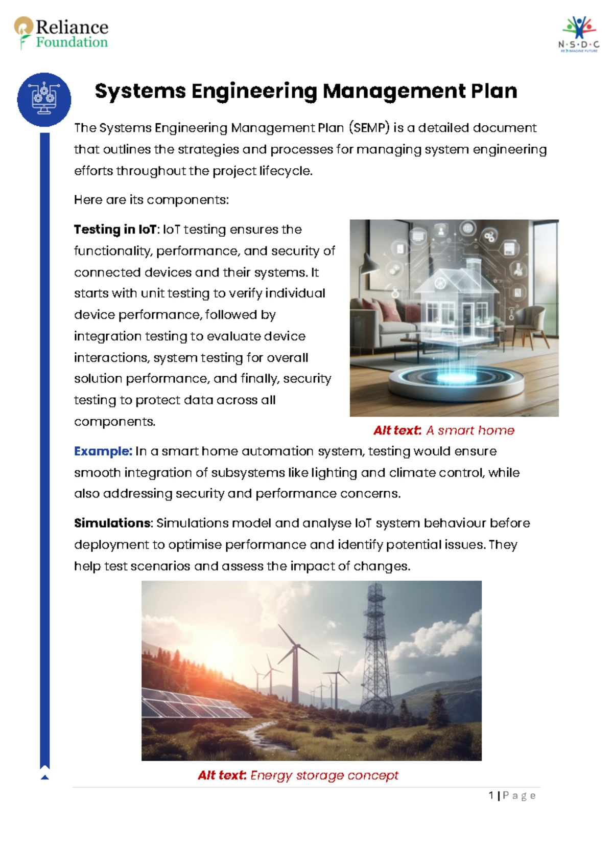 Systems Engineering Activity - Systems Engineering Activity Activity ...