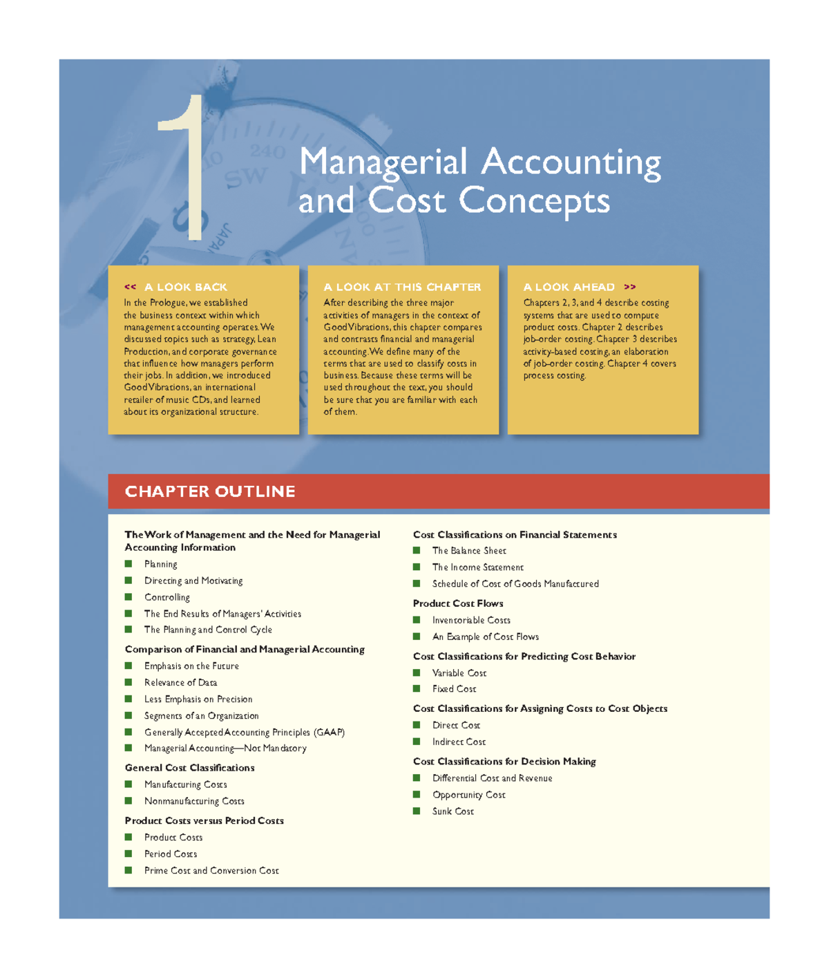 Chapter 1 Managerial Accounting and Cost Concepts - Rev Pages 1 ...