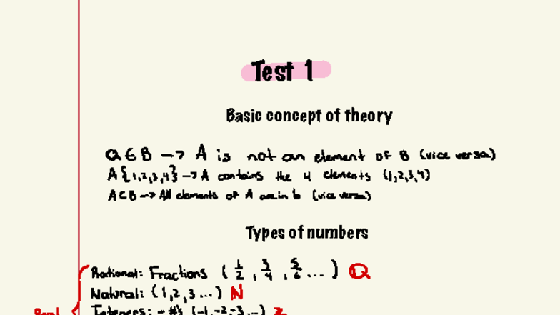 Test 1 Study Notes for QMS 110 - Preparation Guide - Studocu