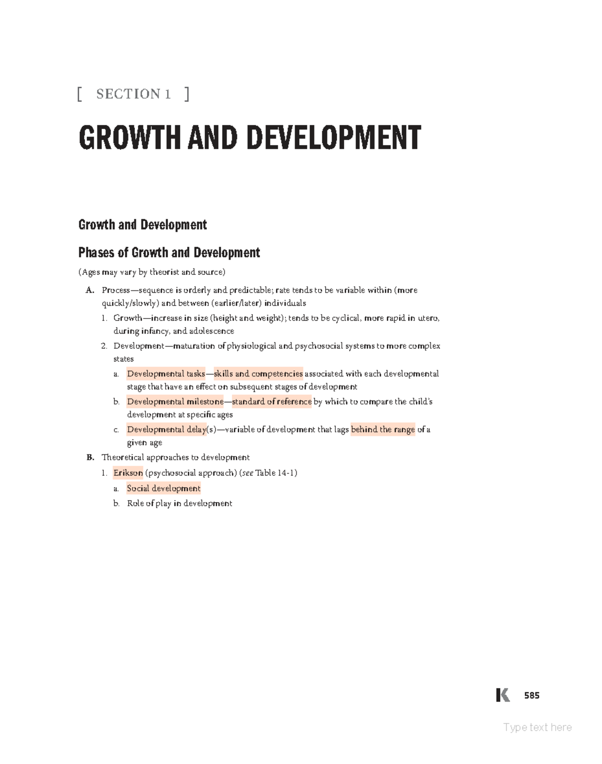 Growth and Development Overview: Key Theories and Stages (NURS 101 ...