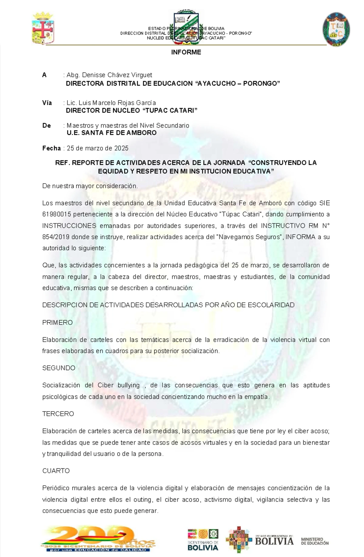 CRT 01016 - SXVVVVV - El Transporte realizado bajo esta Carta de Porte ...