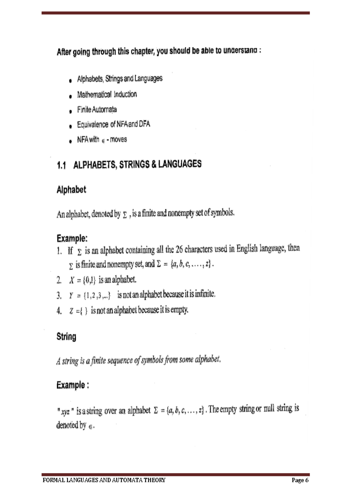 Revision notes TAFL (U1 to U5) - Btech - Studocu