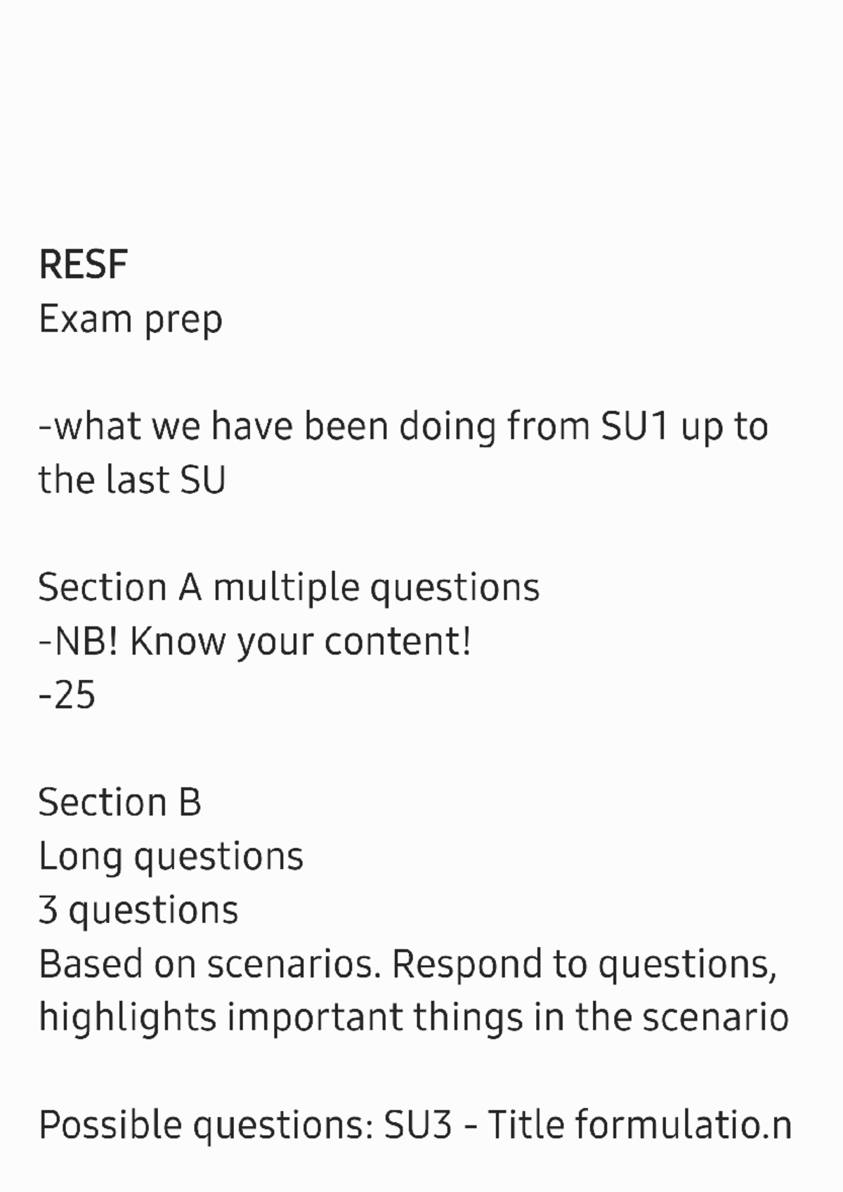RESF Exam Prep: Qualitative Research Methods & Ethics Overview - Studocu