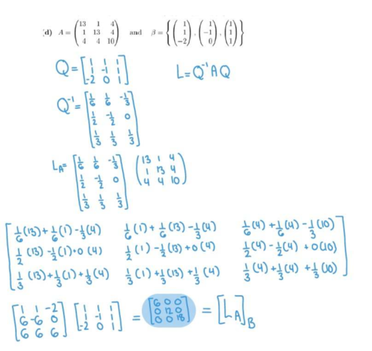Math251 2 - Linear Algebra (MATH 341) Solved Questions - Studocu