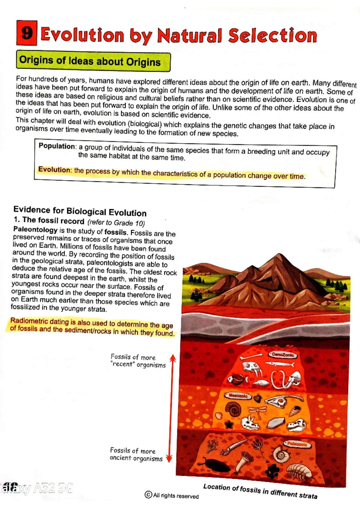 Evolution 1 - Evolution Natural Selection Origins of Ideas about ...
