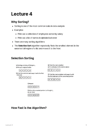 Lab 2 - Simple Algorithms (2020-2021) - CS2004 Algorithms and their ...