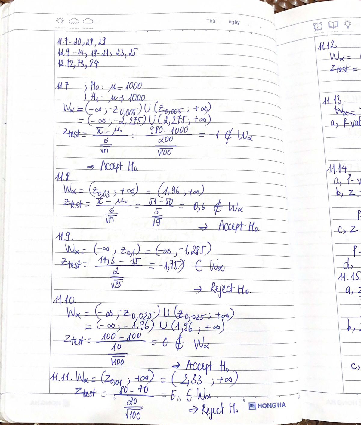 Chapter 11 & 12: Statistical Tests and Hypothesis Evaluation - Studocu