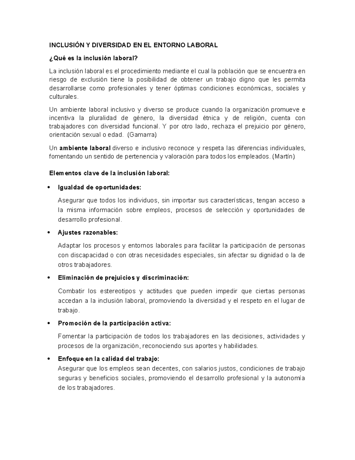 5.3 Inclusión y Diversidad en el Entorno Laboral: Claves y Beneficios ...