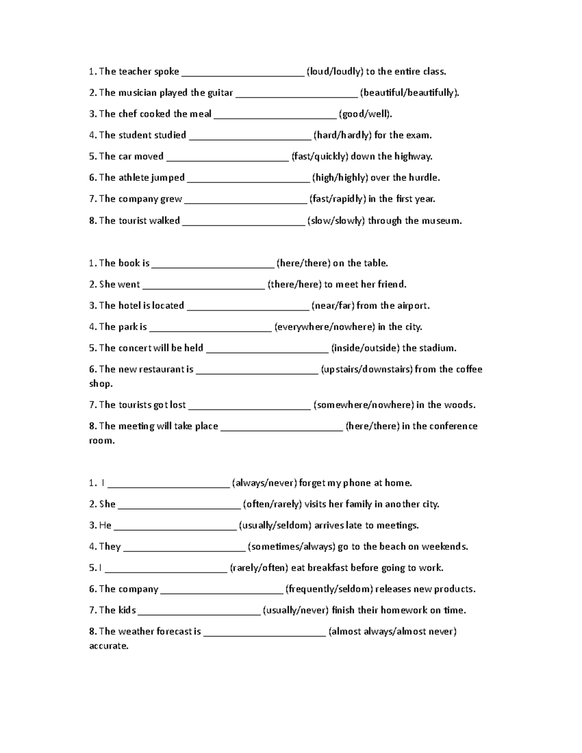 Ghj - Class Notes on Common Sentence Structures and Usage - Studocu