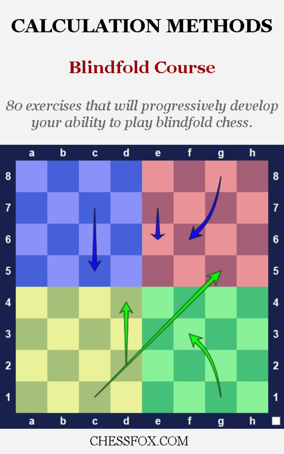 Blindfold Chess Training: 80 Exercises for Skill Development - Document Preview