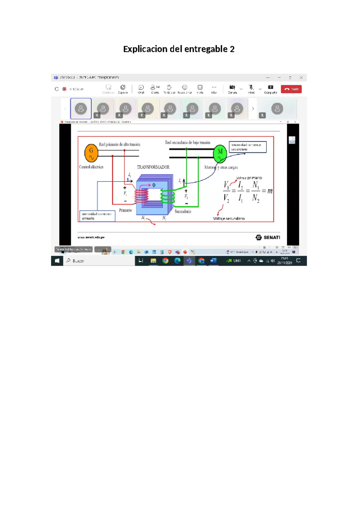 Explicacion del entregable 2 - ID (i) ESP 21:05 Buscar D W UNH O O X 7 ...