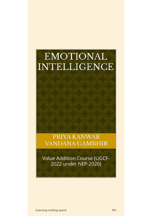 5 6181730065307405442 - Emotional Intelligence Unit 1 : Fundamentals of ...