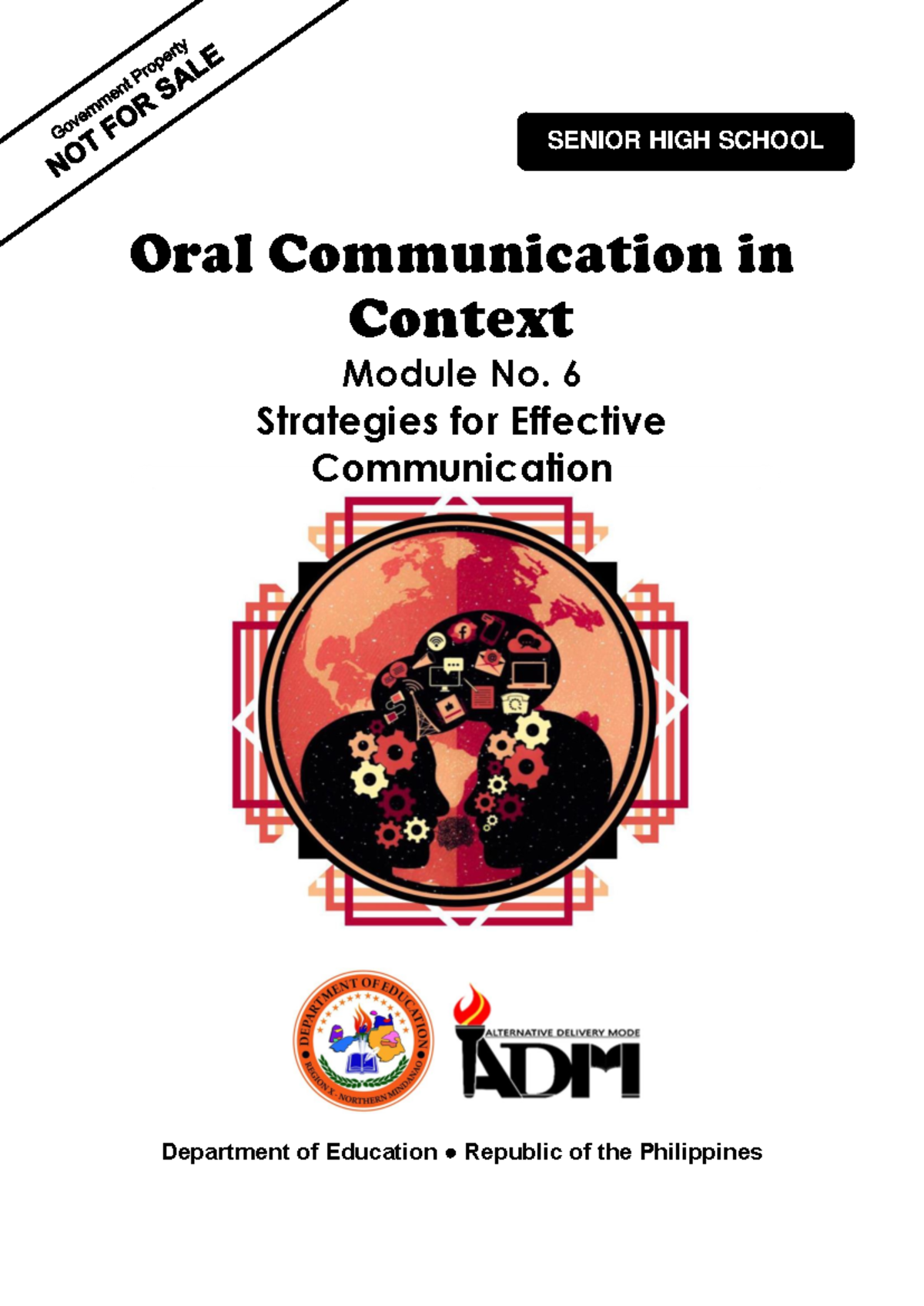 Oral Com Q2 M6 12345: Strategies for Effective Communication - Studocu
