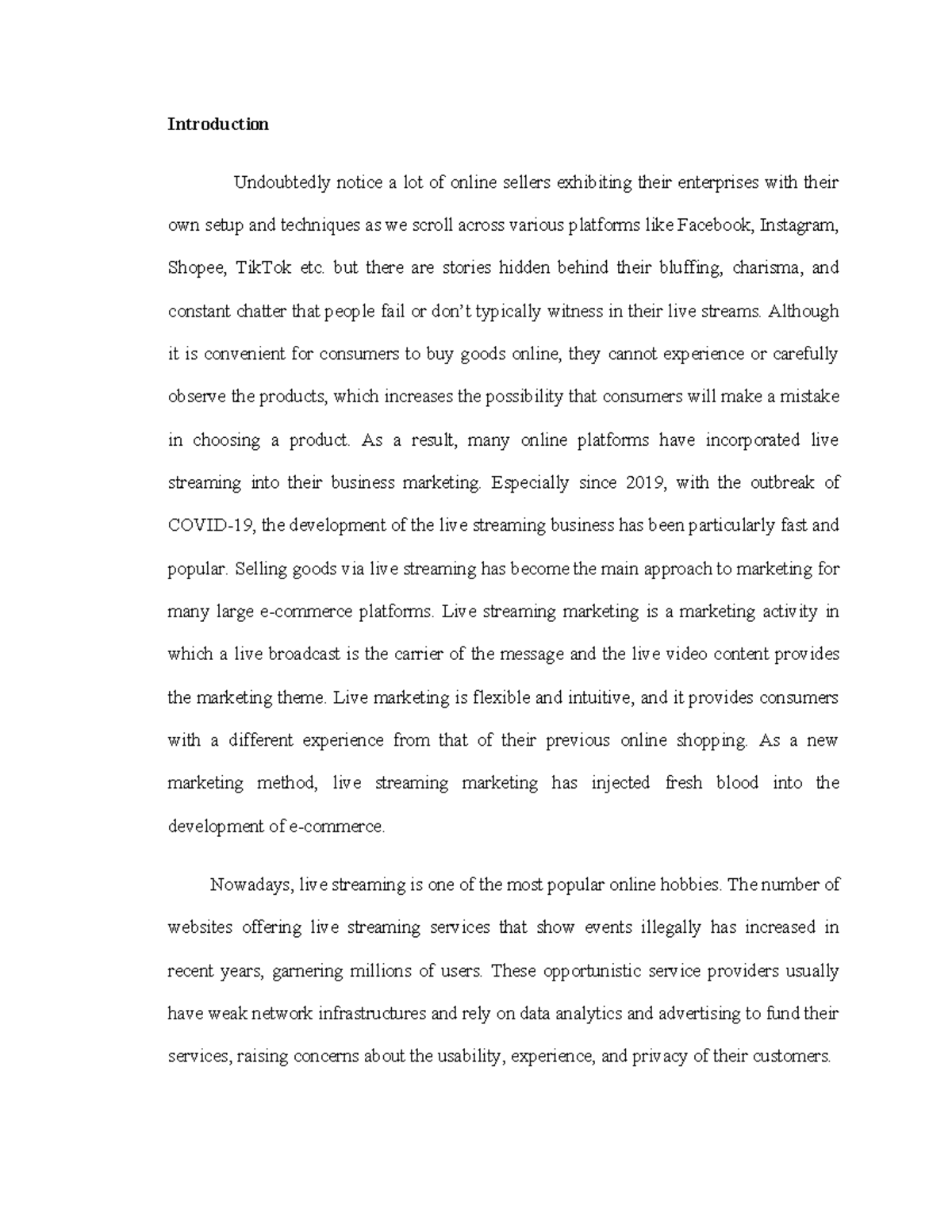 Thesis-2022-2023-MMU R&D Revised 2 - Introduction Undoubtedly notice a ...