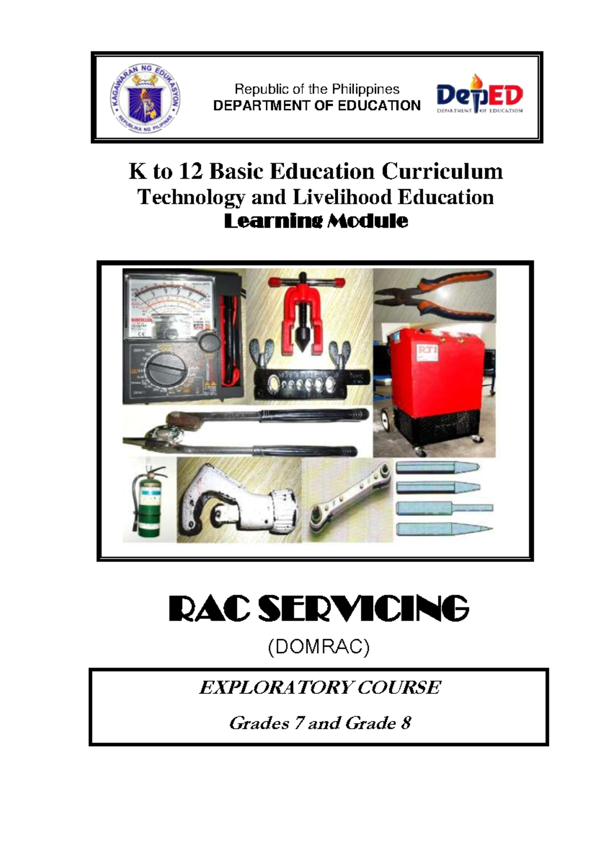 TLE 1 - module 5 - K to 12 Basic Education Curriculum Technology and ...