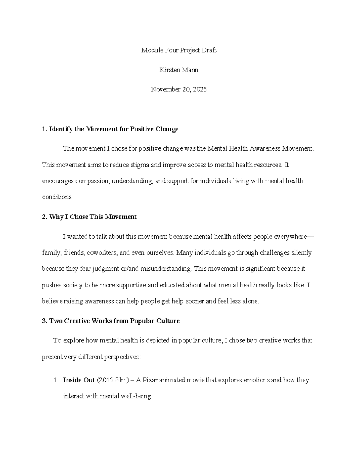 Module 4 Project Draft: Analyzing the Mental Health Awareness Movement ...