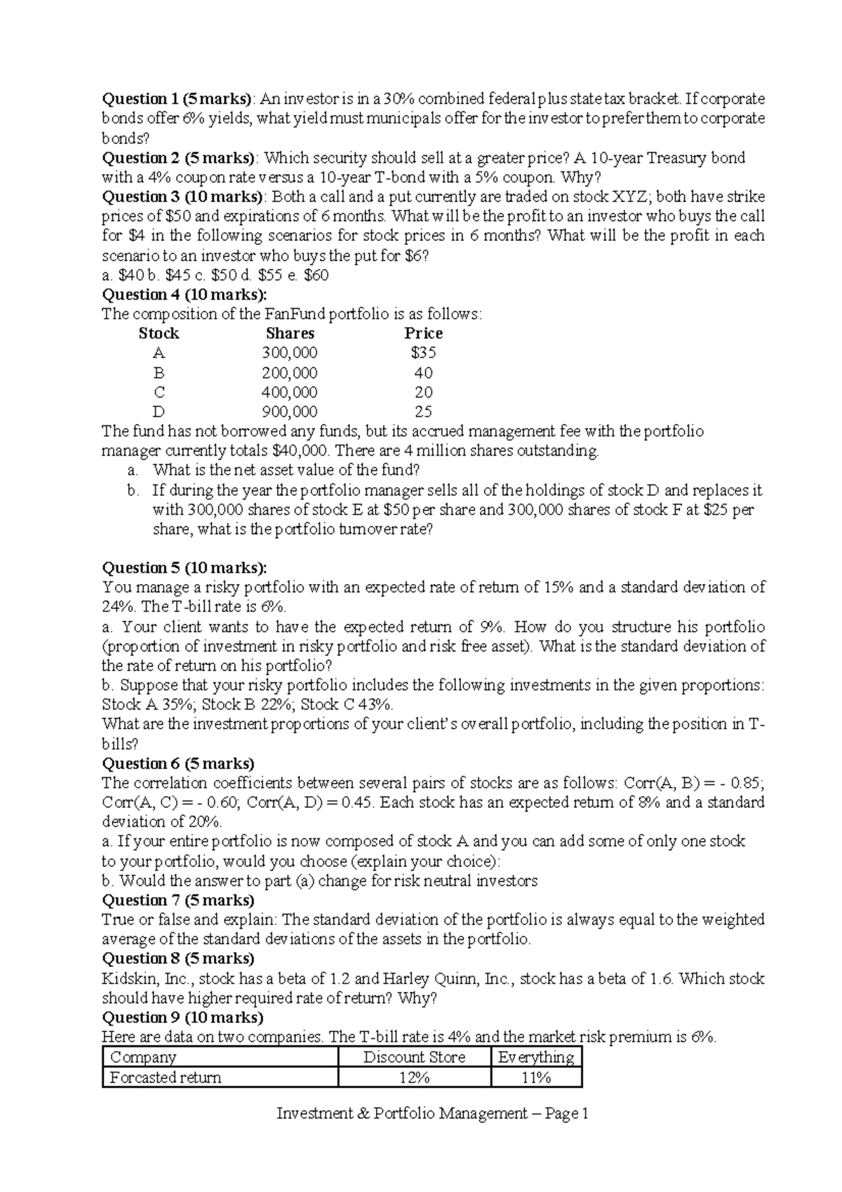 Hedging Interest Rate Risk with Futures Contracts: Case Study - Studocu
