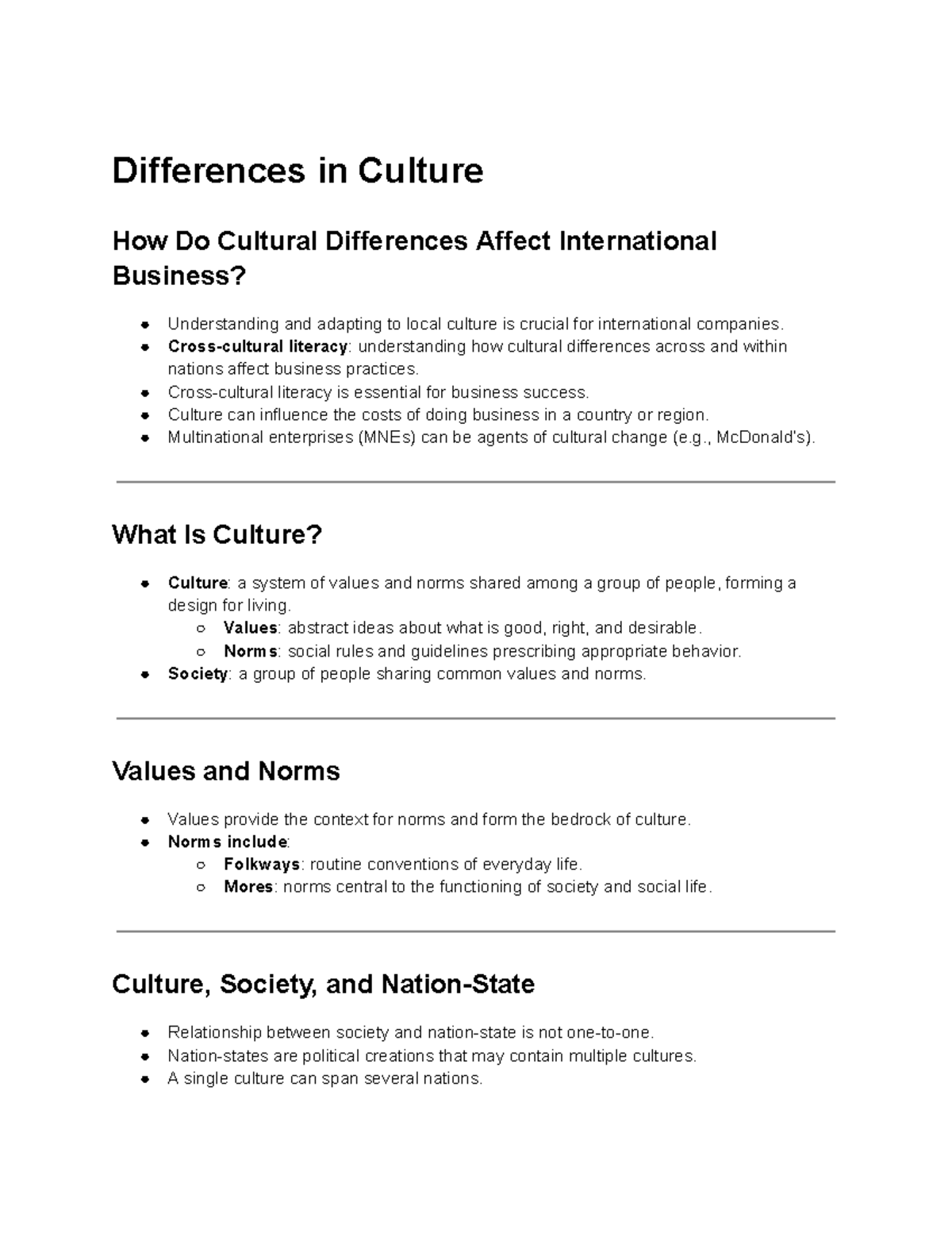 Cultural Differences in International Business: Key Insights and ...