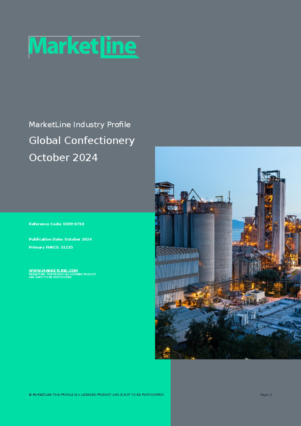 MarketLine Industry Profile: Global Confectionery Overview (Oct 2024 ...
