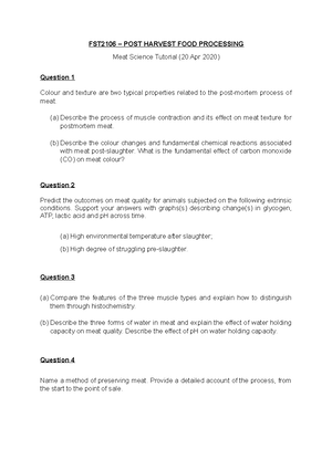 Revision notes - Start the answer to each question on a fresh page ...