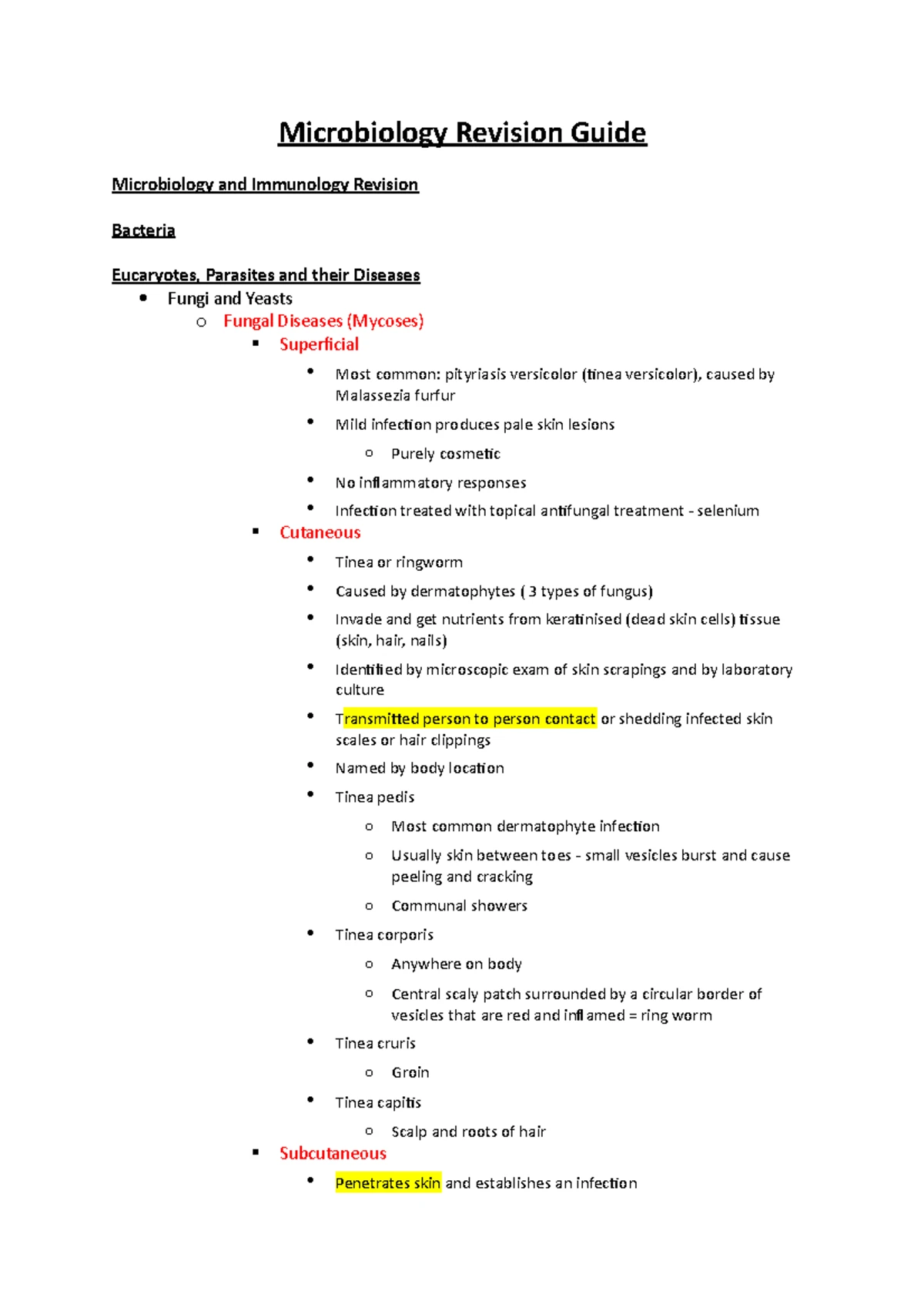 Assessment 2: Concept Map on Bacteria & Viruses (Microbiology) - Studocu