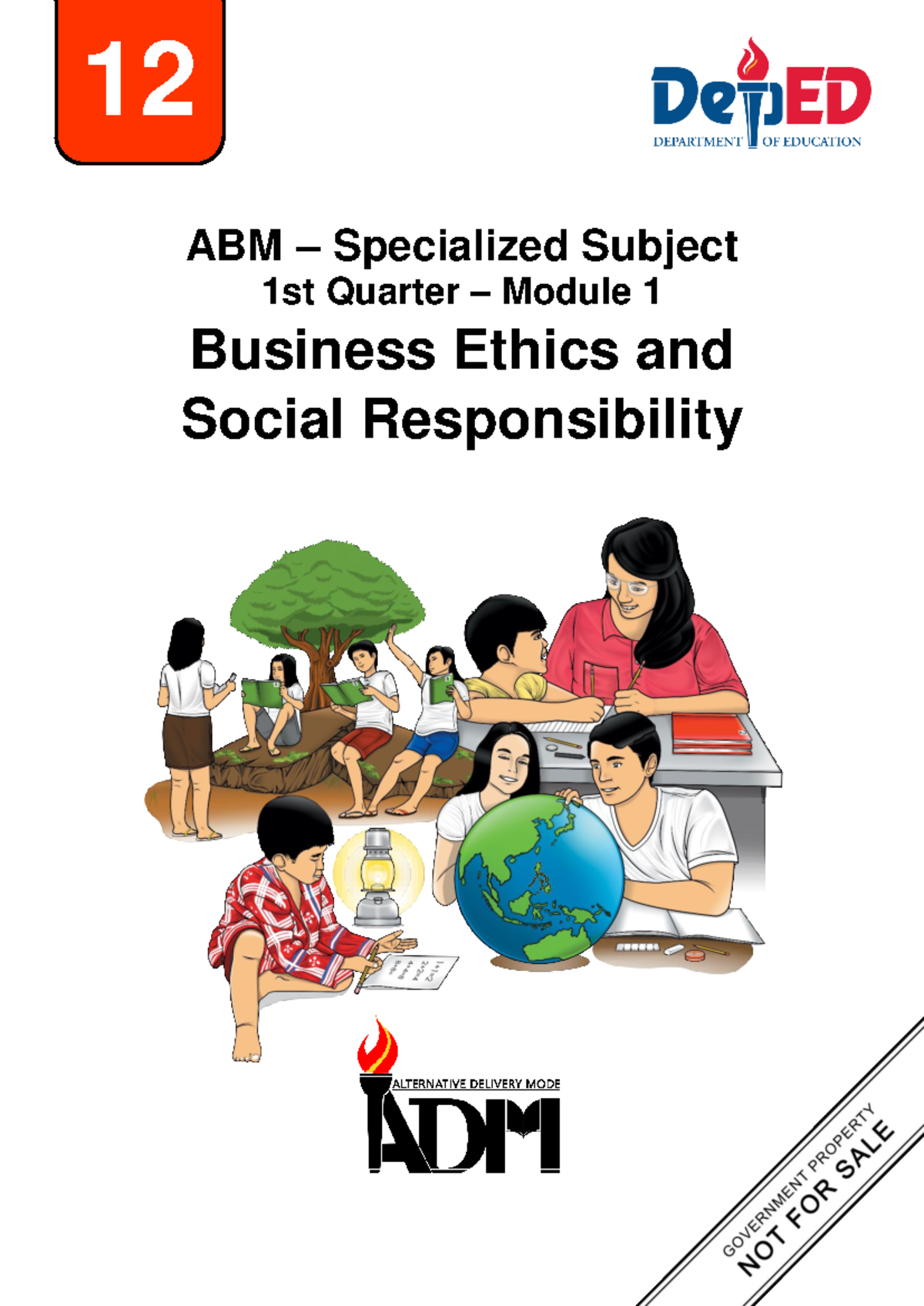 ABM- Business Ethics & Social Responsibility 12 Q1 W1 Mod1 110542 - ABM ...